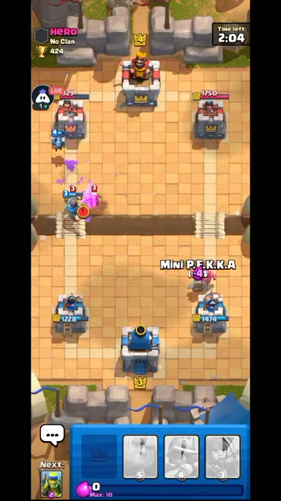 Clash Royale Arena Battles & Strategic Card Gameplay - Episode2