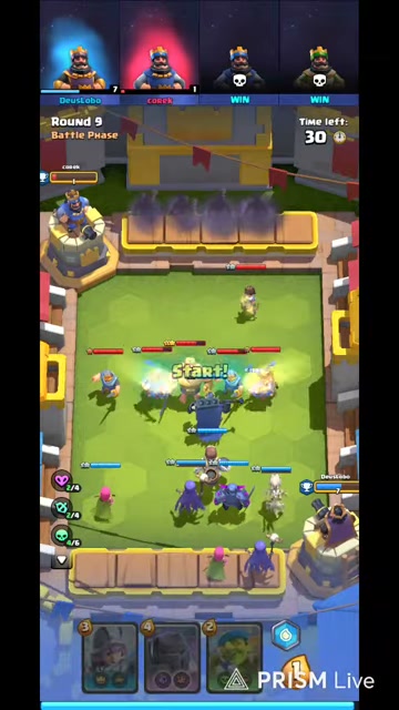 Clash Royale Arena Battles & Card Combat Strategy