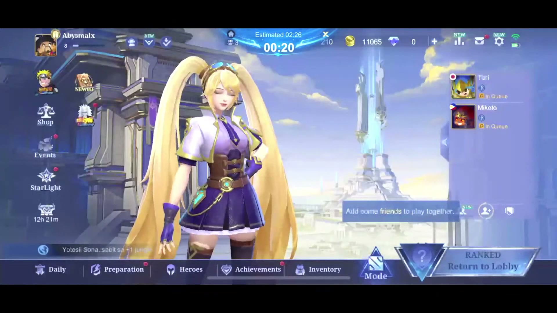 Mobile Legends Ranked Match Session-Episode 9