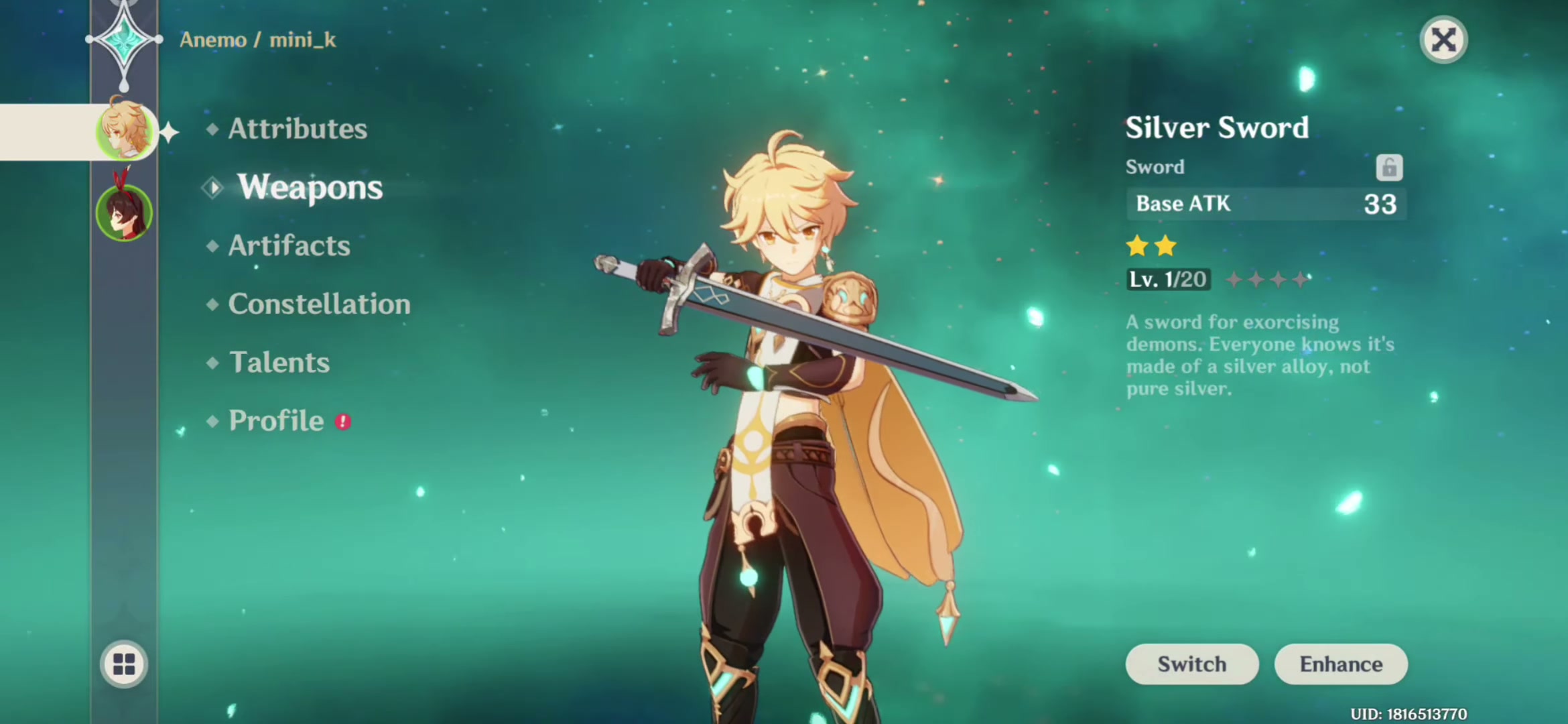 Genshin Impact Walkthrough - PART 1-episode 3