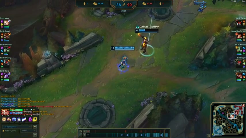 Lux Dominando la Batalla contra Bots-episode 2