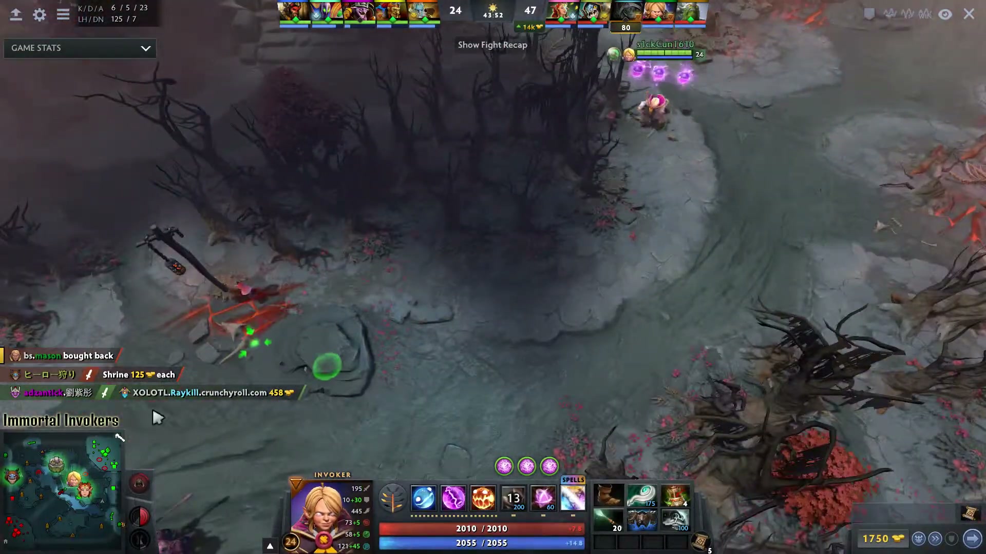 Dota 2 Position 5 Invoker Perspective-Episode 3