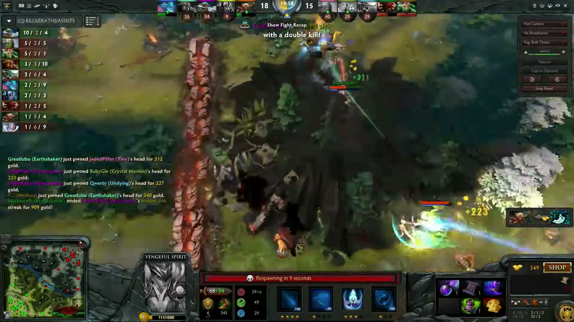 High MMR Teamfight Gameplay & Strategic Analysis