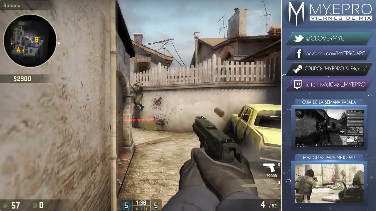 Counter Strike en español | Partidas intensas en mapas clásicos