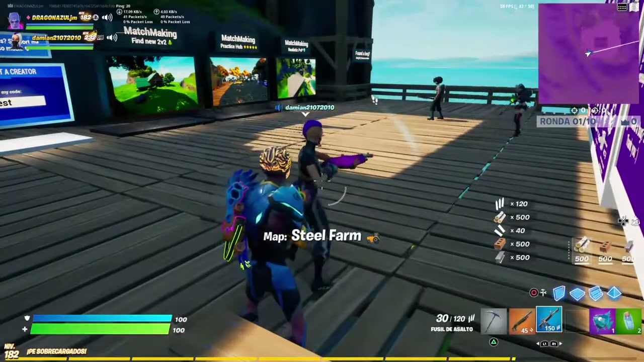 Fortnite en español | Gameplay en directo con desafíos y acción intensa