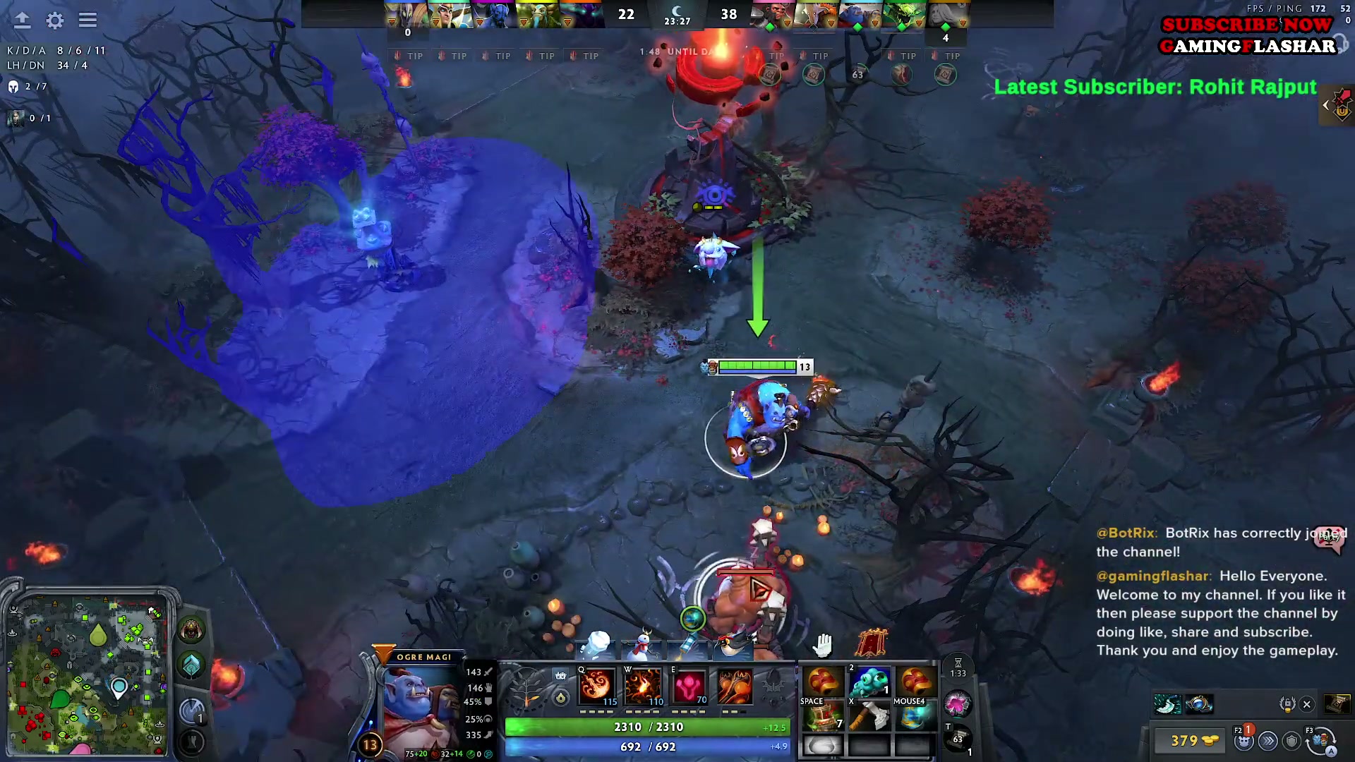 Dota 2 Ranked Match Strategic Gameplay