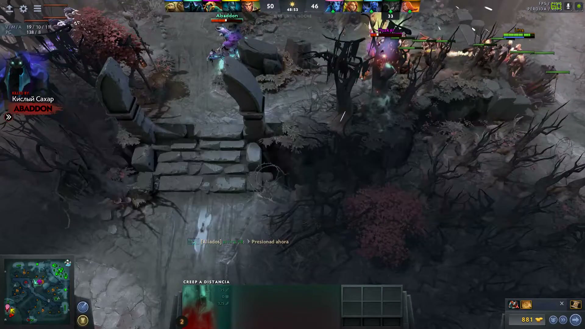 Dota 2 en español | Gameplay estratégico con Outworld Devourer