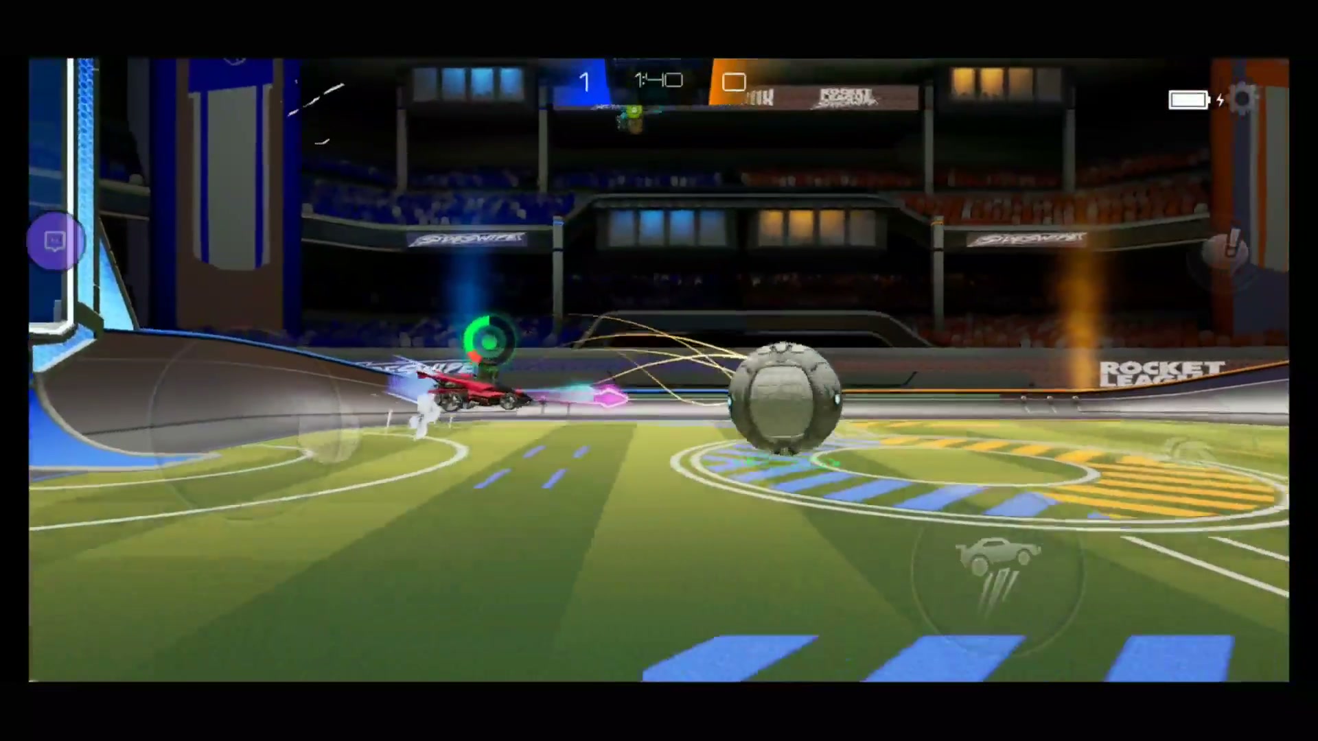 Rocket League Sideswipe Mobile Competitive Gameplay
