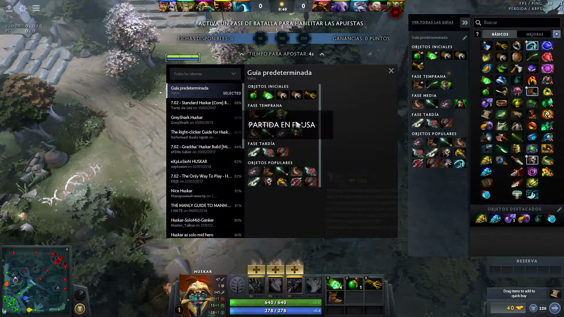Dota 2 en español | Partidas variadas con Huskar y gameplay dinámico